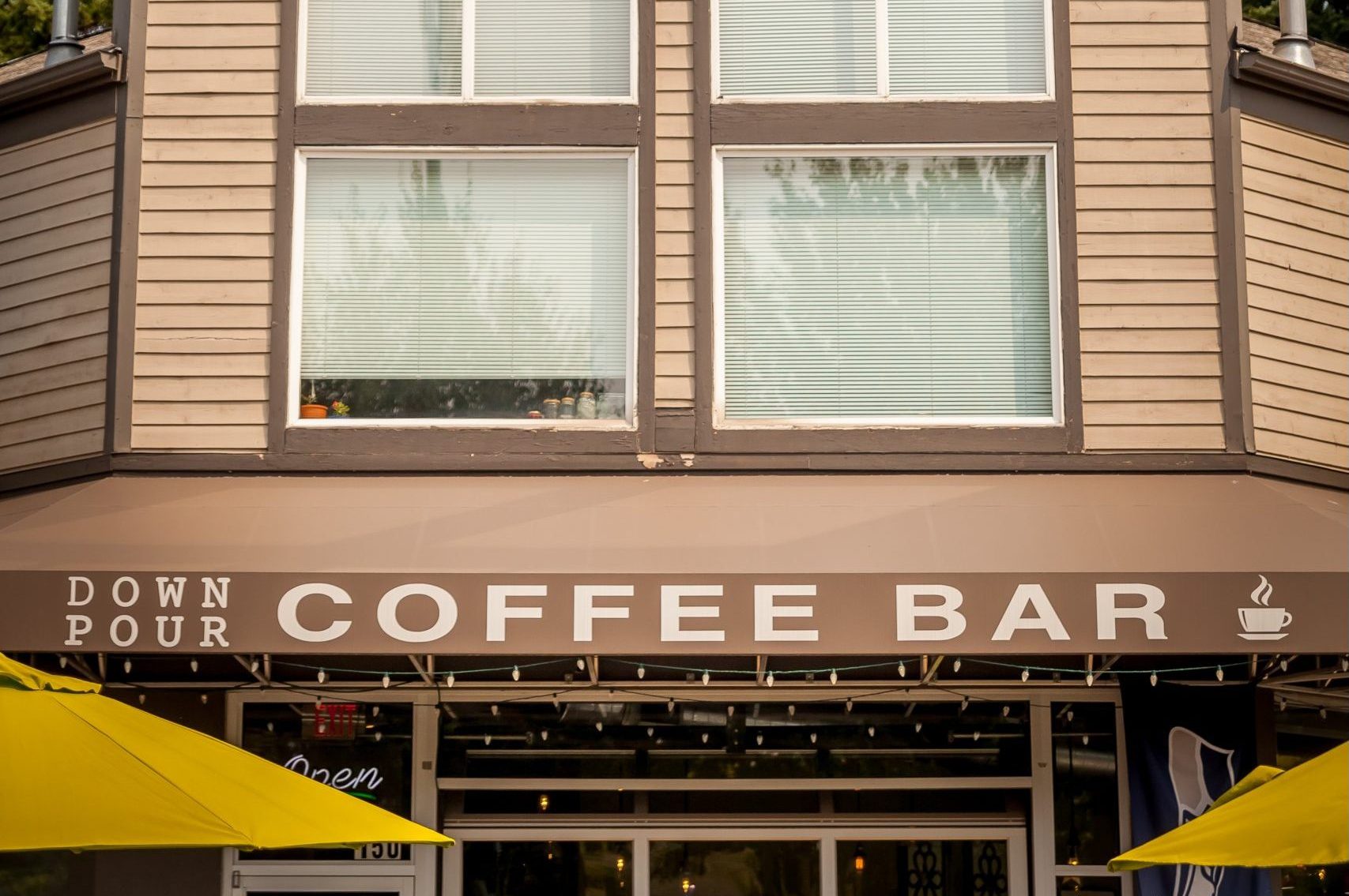 Downpour coffee shop